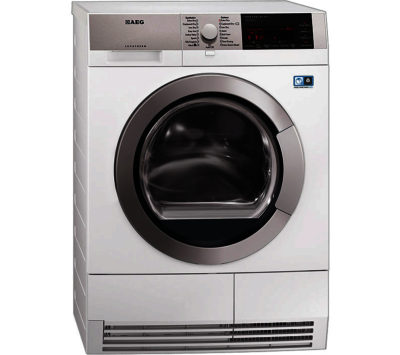 Aeg T96695IH Heat Pump Condenser Tumble Dryer - White